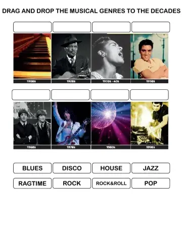 Musical genres in the 20th century