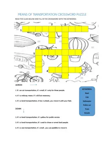 Means of Transportations