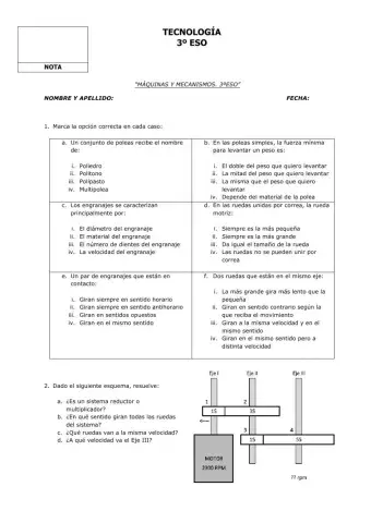 Transmisión del movimiento