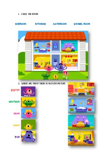 Parts of the house - Pinkfong
