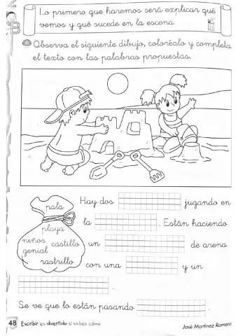 Guía de una descripción