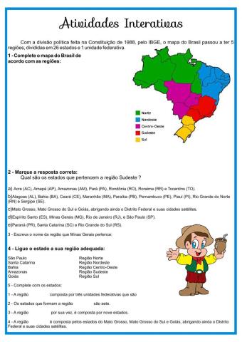 Regiões Brasileiras