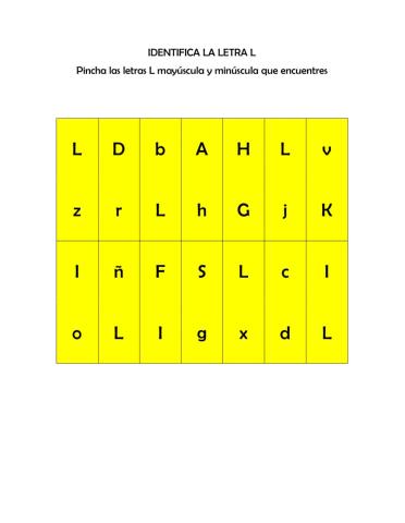 Silaba la le li lo lu