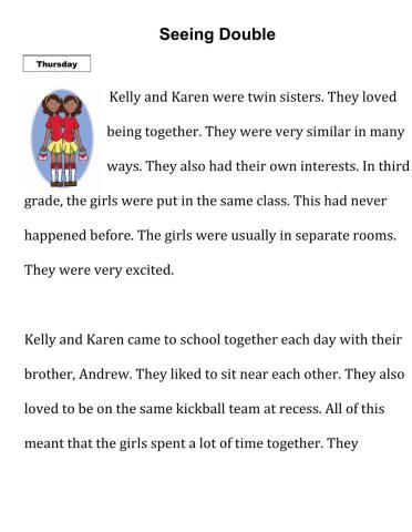 Seeing Double - Translation