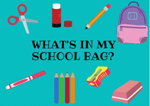 What's in my school bag?