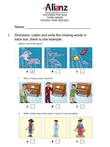 Listening Comprehension