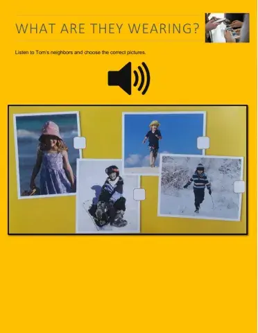 What are they wearing?