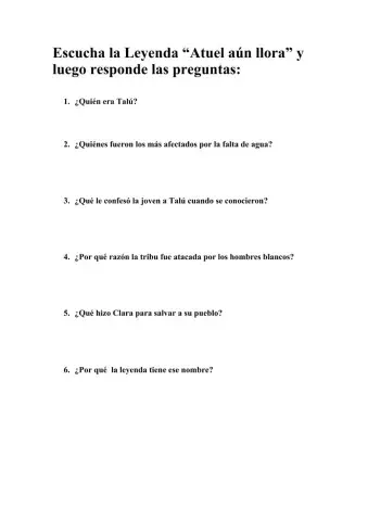 Atuel aún Llora - Comprensión Lectora