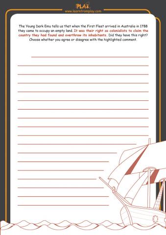 Young Dark Emu - Agree or Disagree