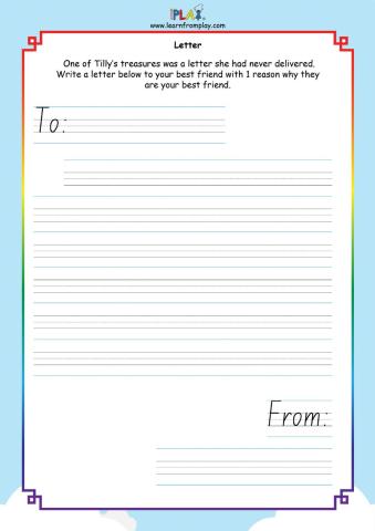 Tilly - Letter Writing