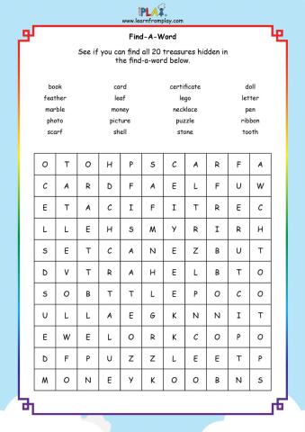 Tilly - Find-A-Word