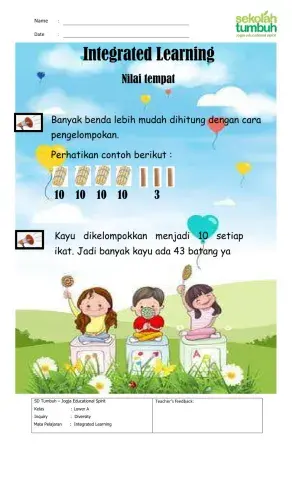 Nilai Tempat dan Nilai Angka (b)