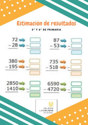 Estimacion de operaciones - restas