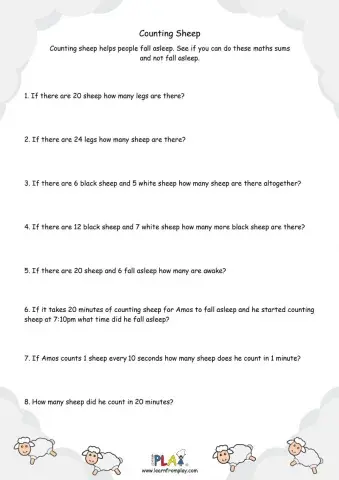 Let Me Sleep Sheep - Counting Sheep