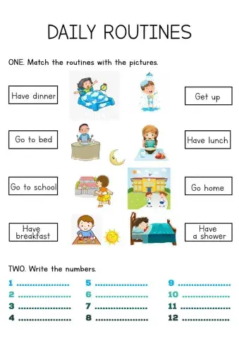Daily routines