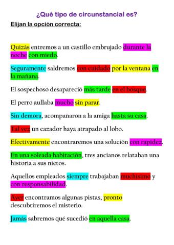 ¿Qué circunstancial es?