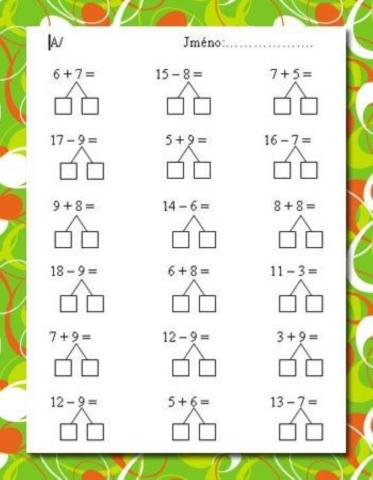 Додаю і віднімаю в межах 20