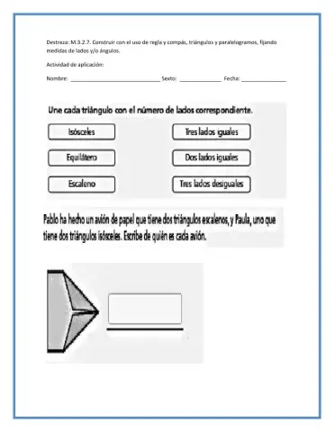 Clases de triángulos