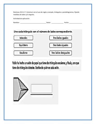 Clases de triángulos