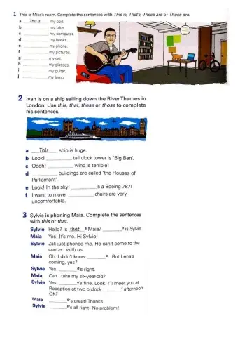 This, that, these, those - Practice