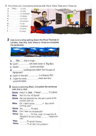 This, that, these, those - Practice