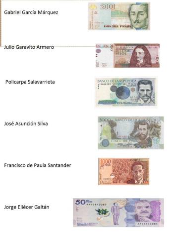 Billetes colombianos