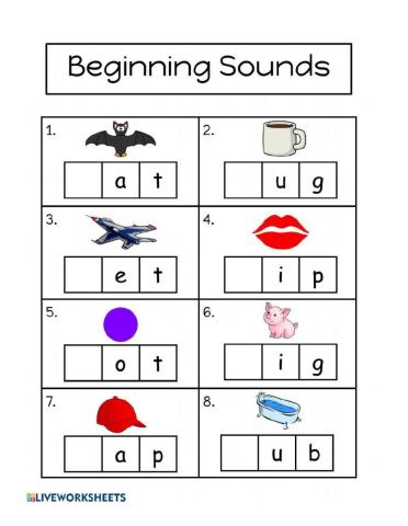 Beginning SOunds