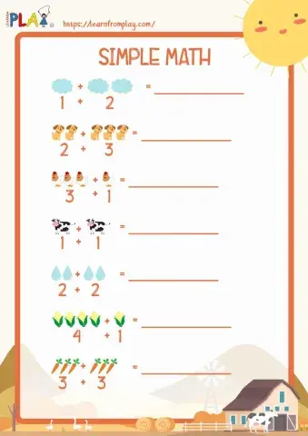 Dad's Wishing The Rain Would Come - Simple Maths