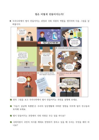 6-1-1-16차시 국회에서 하는 일 알아보기