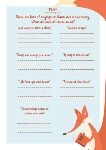 The Fox on the Swing - Platitudes