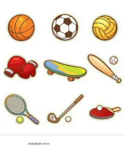 English- Ball Vocabulary 1