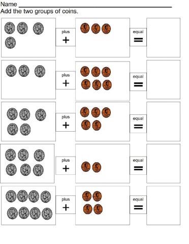 Counting Pennies and Nickels