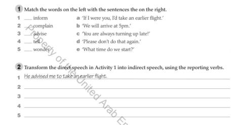 12.A Direct and Indirect Speech