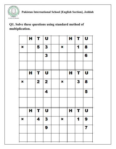 Multiplication