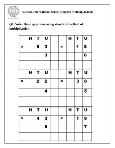 Multiplication