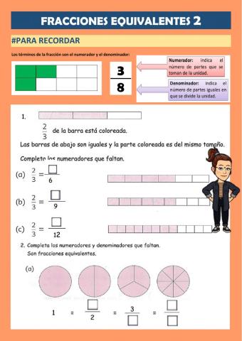 FRACCIONES EQUIVALENTES 2
