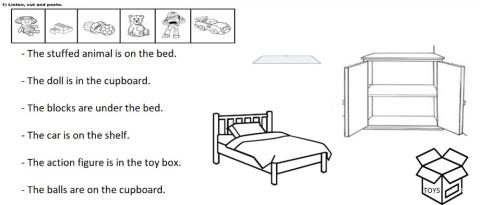 Toys - Prepositions