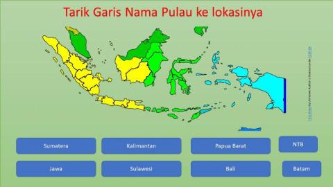 Peta pulau di indonesia