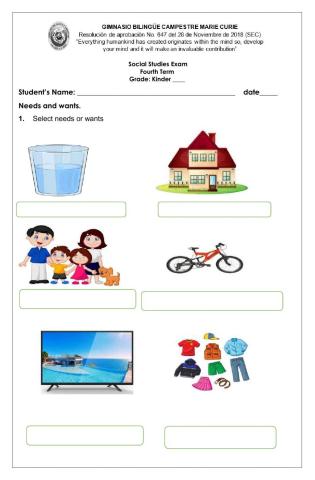 Social studies evaluation