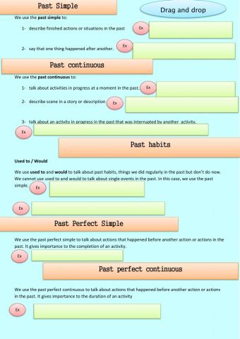 Grammar reference:Past