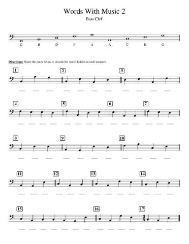 Words With Music 2-BC