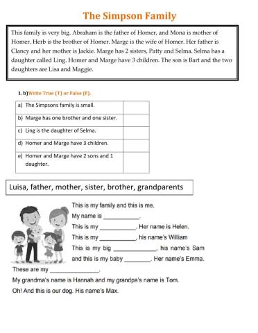 Family members review