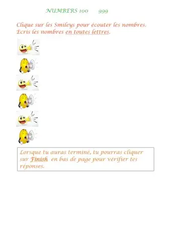 Numbers 100-999