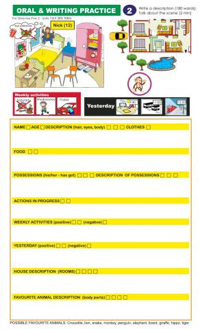 2G 3rd TERM Writing Practice 2
