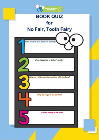 6th Grades Book Quiz-1