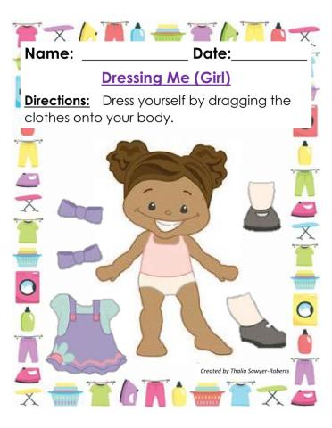 Dressing Me (Girl)