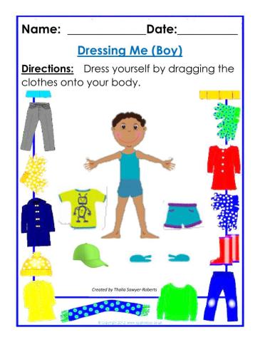 Dressing Me (Boy)