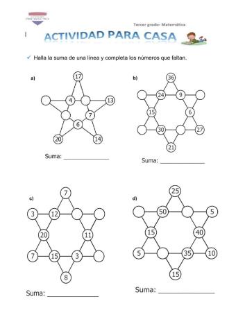 Ficha CASA  sobre ESTRELLAS