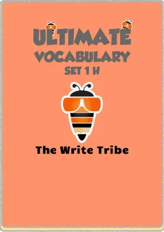 Vocabulary workbook p1 Part H