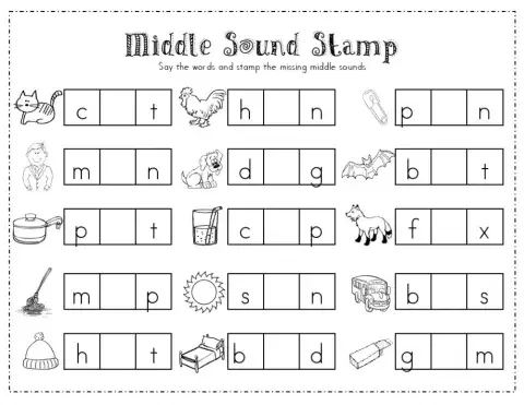 Middle Sound of Word